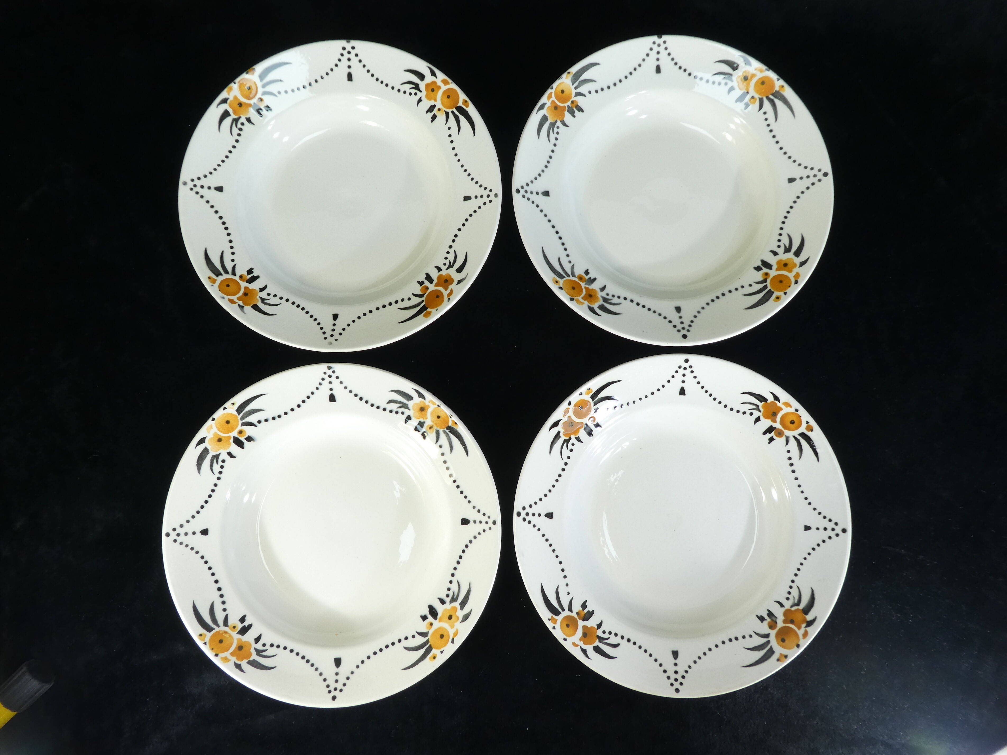 12 hollow plates badonviller model royal no digoin