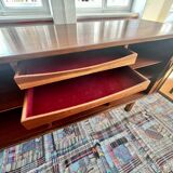 Buffet VODDER en bois de palissandre avec portes en bois