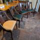 Set of 4 Empire style chairs