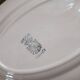 Plat de service et ravier Digoin
