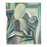 Oil on canvas, Abstraction