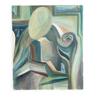 Oil on canvas, Abstraction