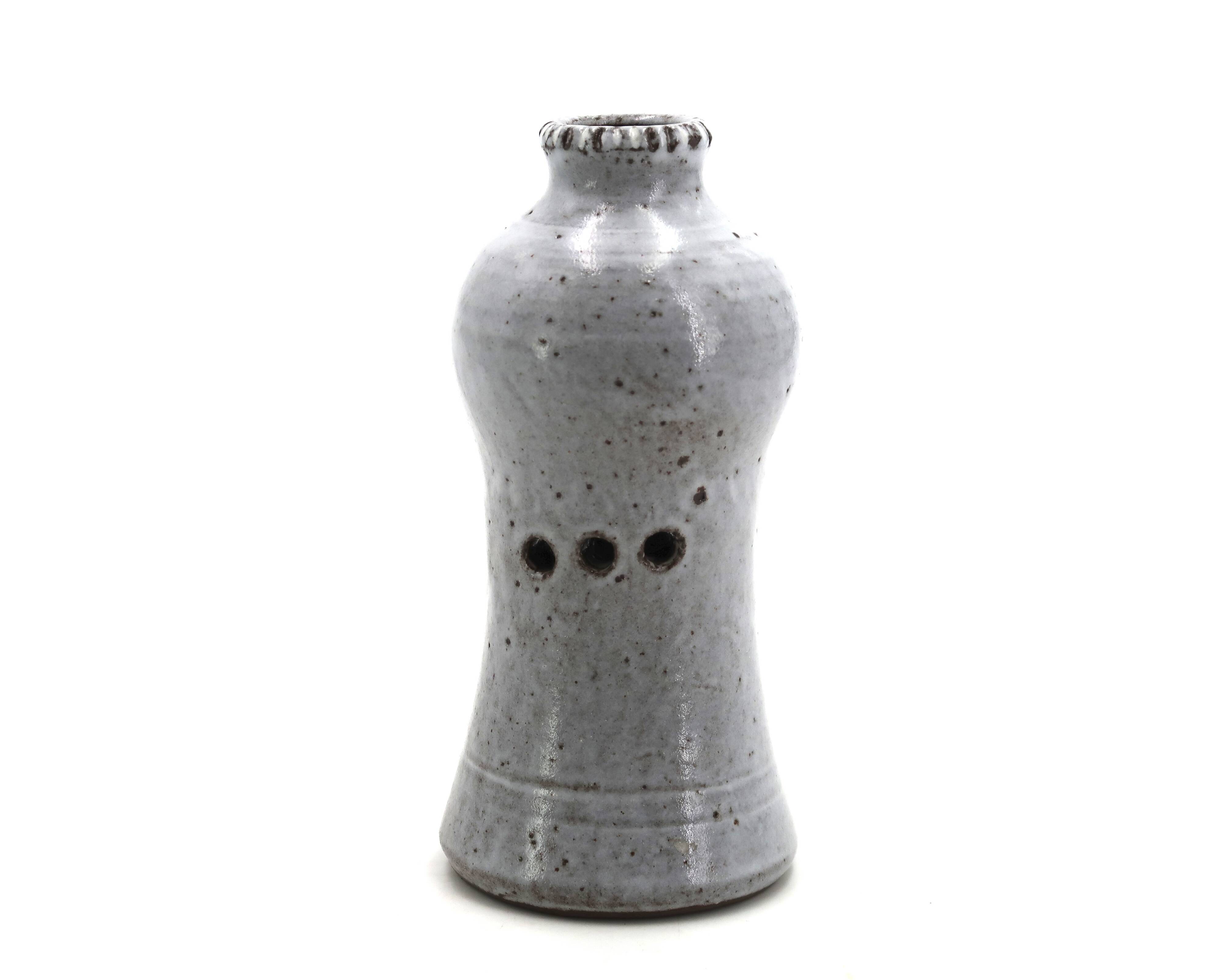 Ceramic candle holder by Jeanne and Norbert Pierlot, 1970s
