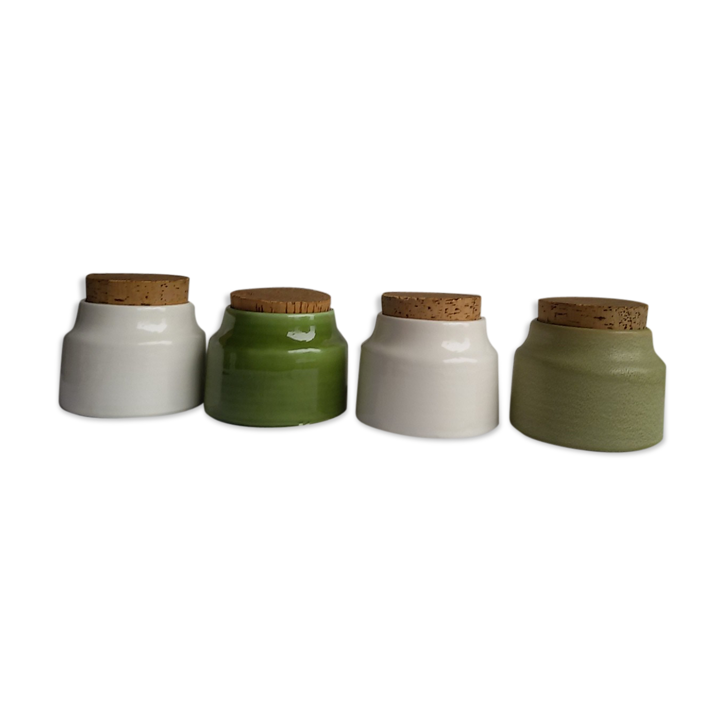 Vintage ceramic jar series