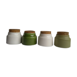 Vintage ceramic jar series