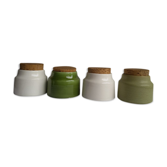 Vintage ceramic jar series