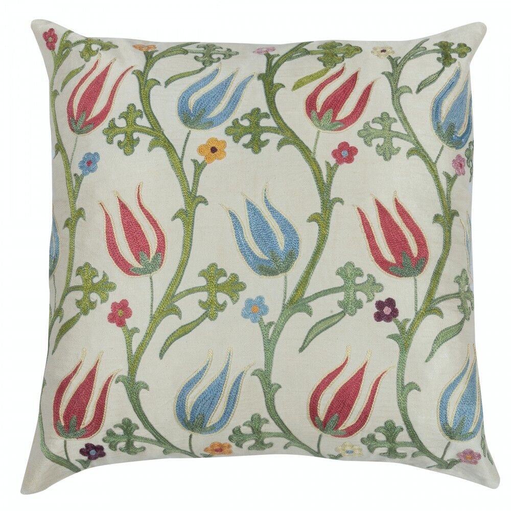 SET OF 2 - 100% Silk Accent Pillow Covers. A pair of Cushion Covers. Handmade Throw Pillows