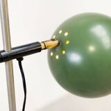 Green floor lamp by HKA Helsingin Kaasuvalo