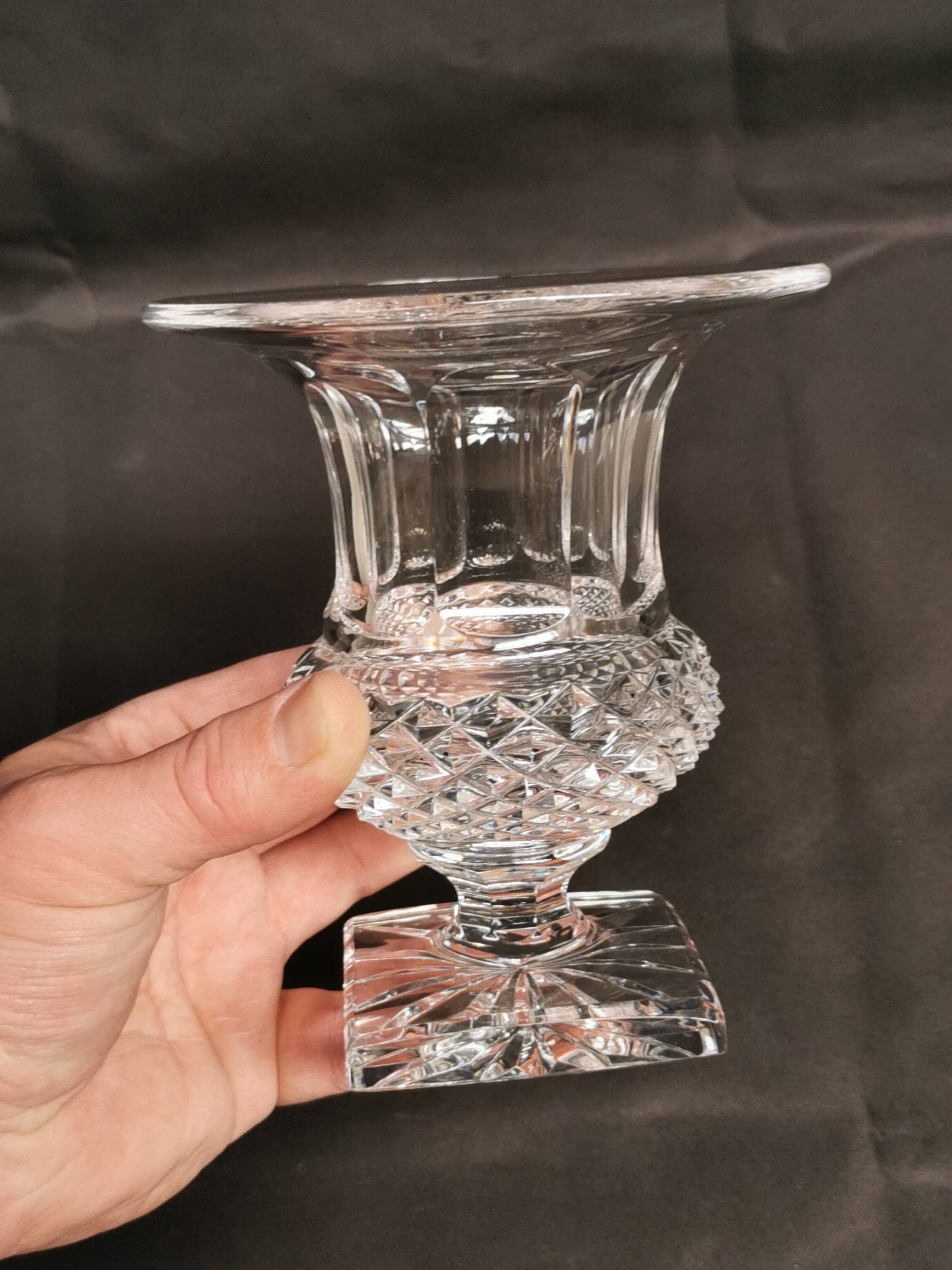 St Louis Crystal Medici Vase Versailles Model
