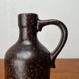 Mid-century ceramic carafe vase by Bastian le Pemp for Kemper / Quimper France, 1960s.