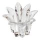 Vintage Royal Crystal Rock Laurus Votive Candle Holder / Italy / 1990s