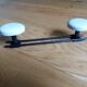 Wall coat rack 2 hooks