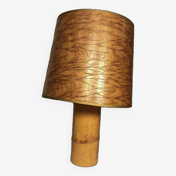 Bamboo table lamp