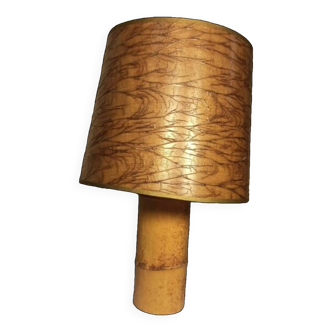 Bamboo table lamp