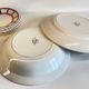 Set of 7 ceramic dishes hbcm béarn france