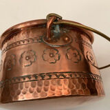 Red copper cauldron
