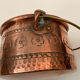 Red copper cauldron
