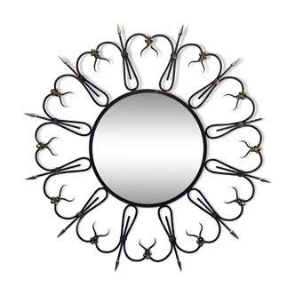 Miroir oeil de sorcière - 68cm