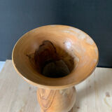 Wooden vase