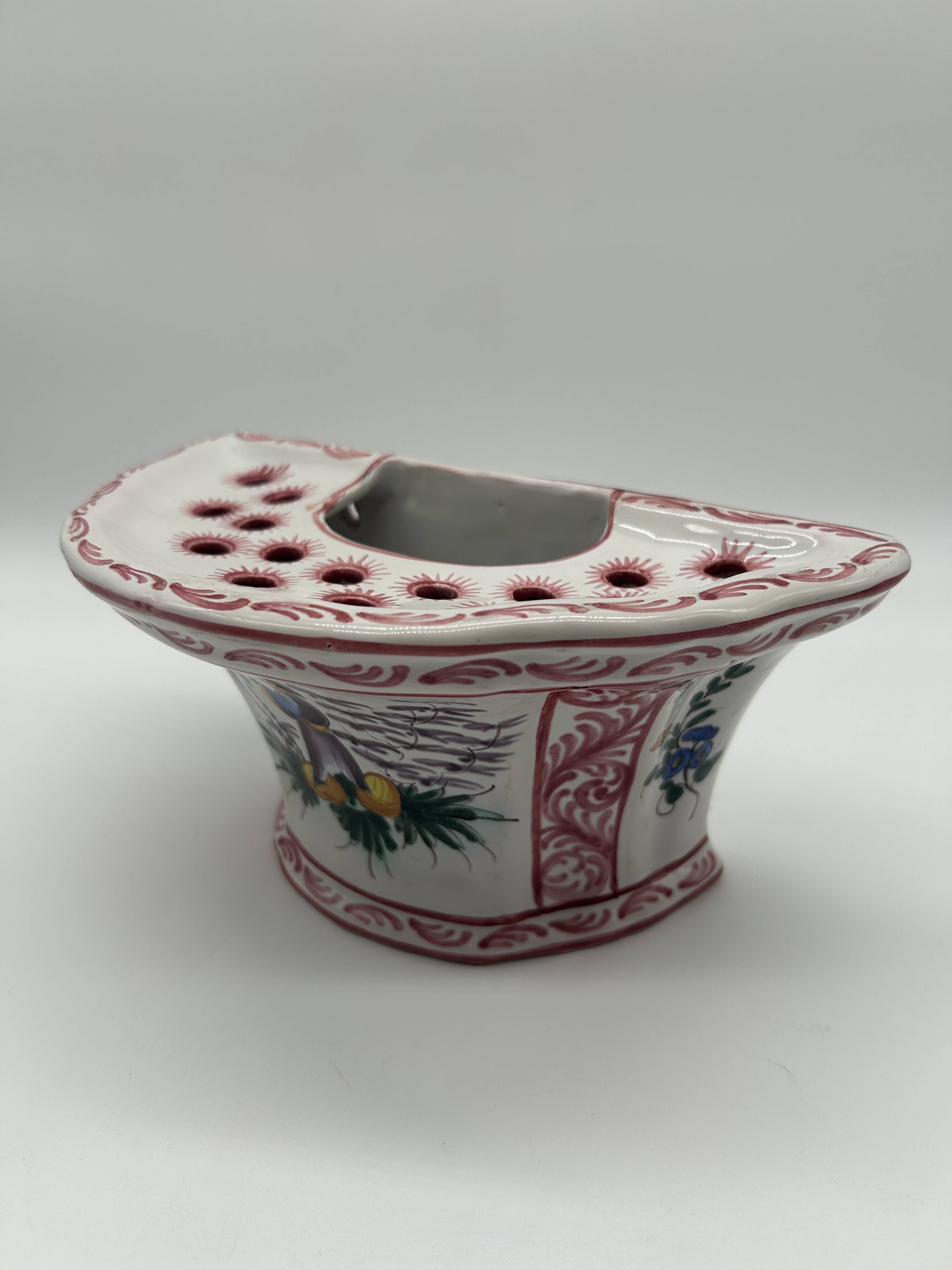 Antique wall-mounted vase - Japonese decor
