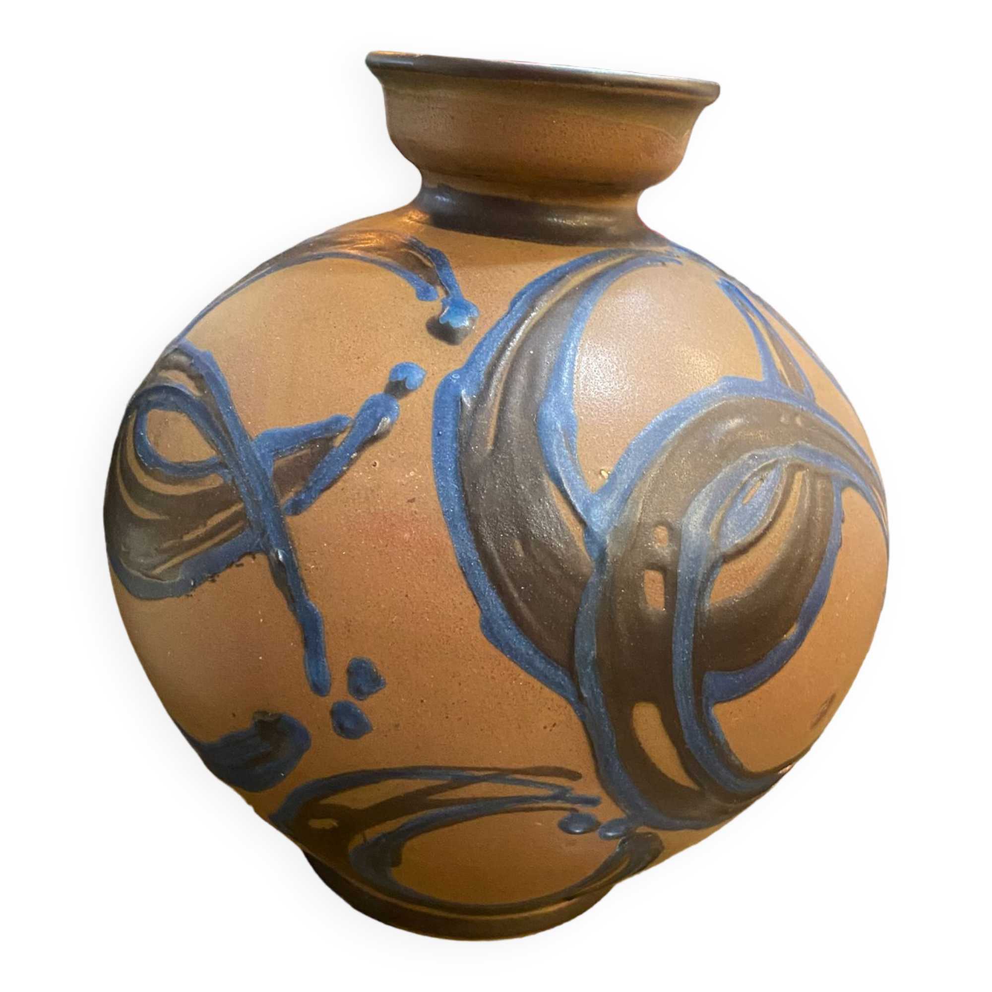 Ceramic vase herman kahler denmark 1900