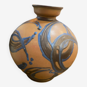 Vase en céramique herman kahler danemark 1900