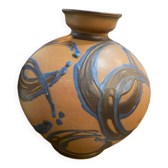 Vase en céramique herman kahler danemark 1900