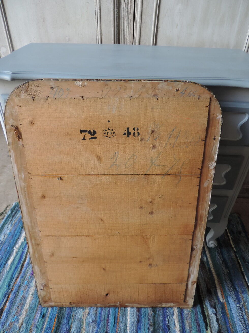 Golden mirror old 19th era