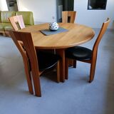 Dining table SELTZ Fagus and chairs