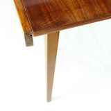 Table à manger extensible en noyer par Tatra, Tchécoslovaquie, années 1960