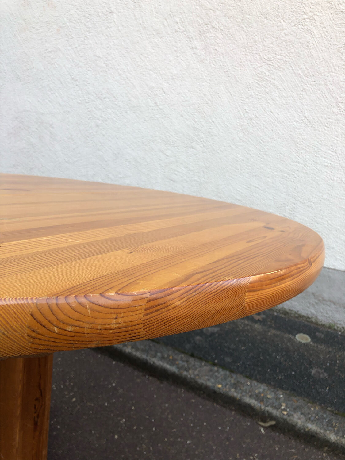 Baumann pine dining table