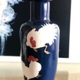 Hand-painted limoges porcelain vase