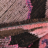 1x2 Vintage pink door mat, 1x2 door mat, 2.6x1.8 Ft