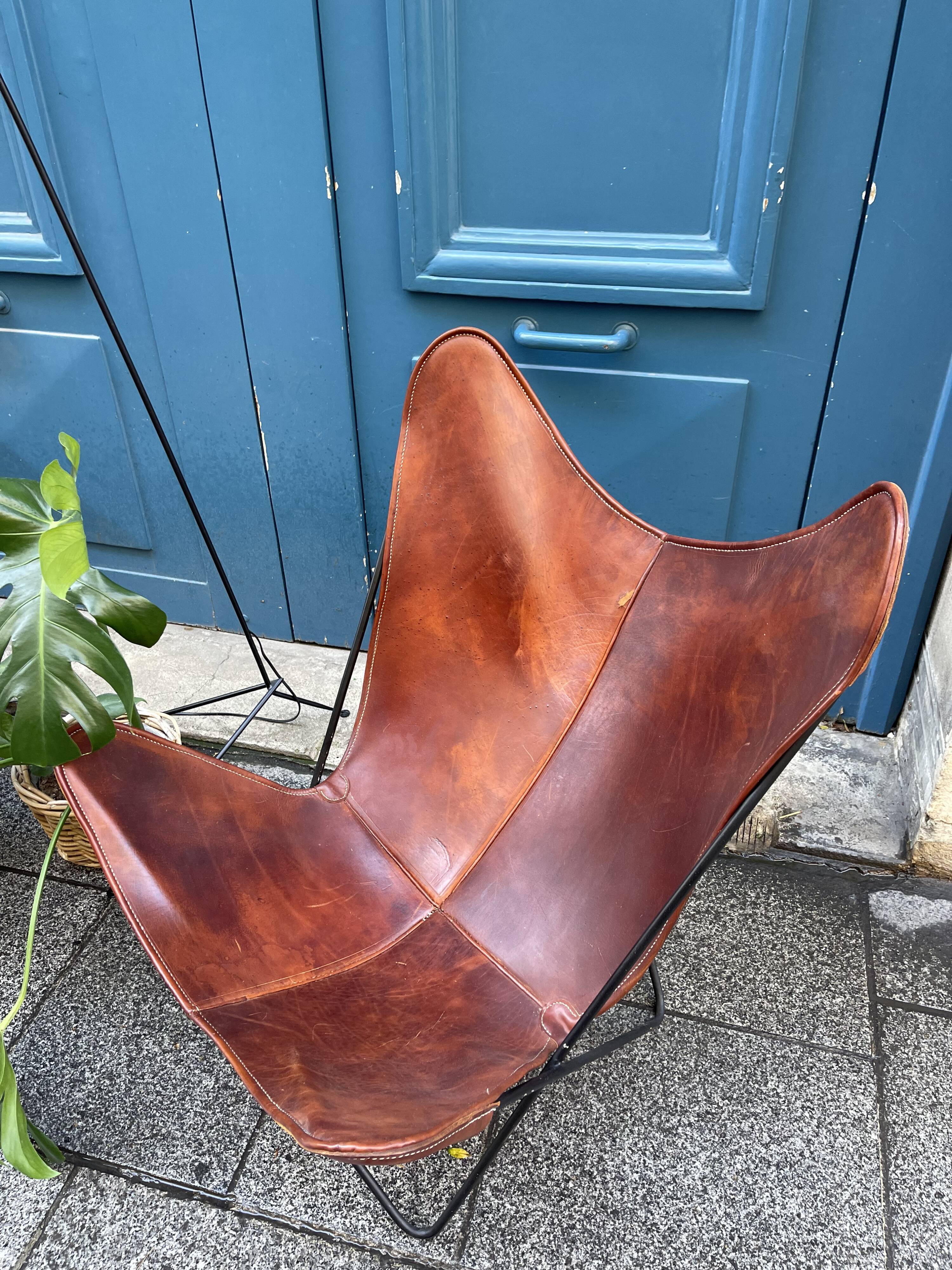 Paire de fauteuils Butterfly