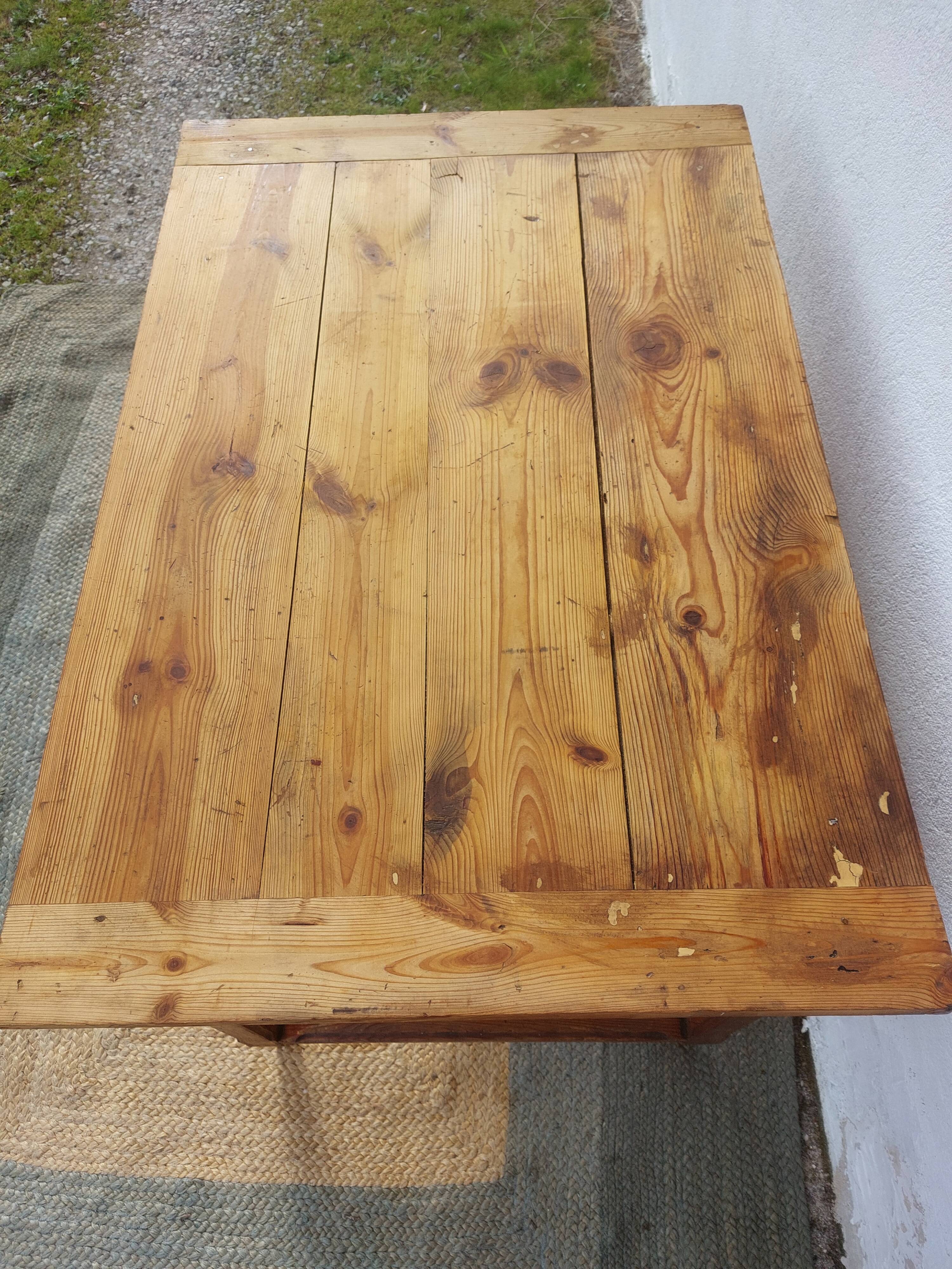 wooden table, bistro, countryside