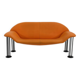 Canapé 2 places postmoderne de Burkhard Vogtherr pour Hain & Tohme, 1980