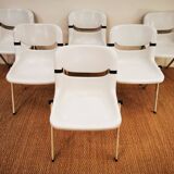 Suite of 6 DORSAL chairs by E. Ambas & G. Pirelli