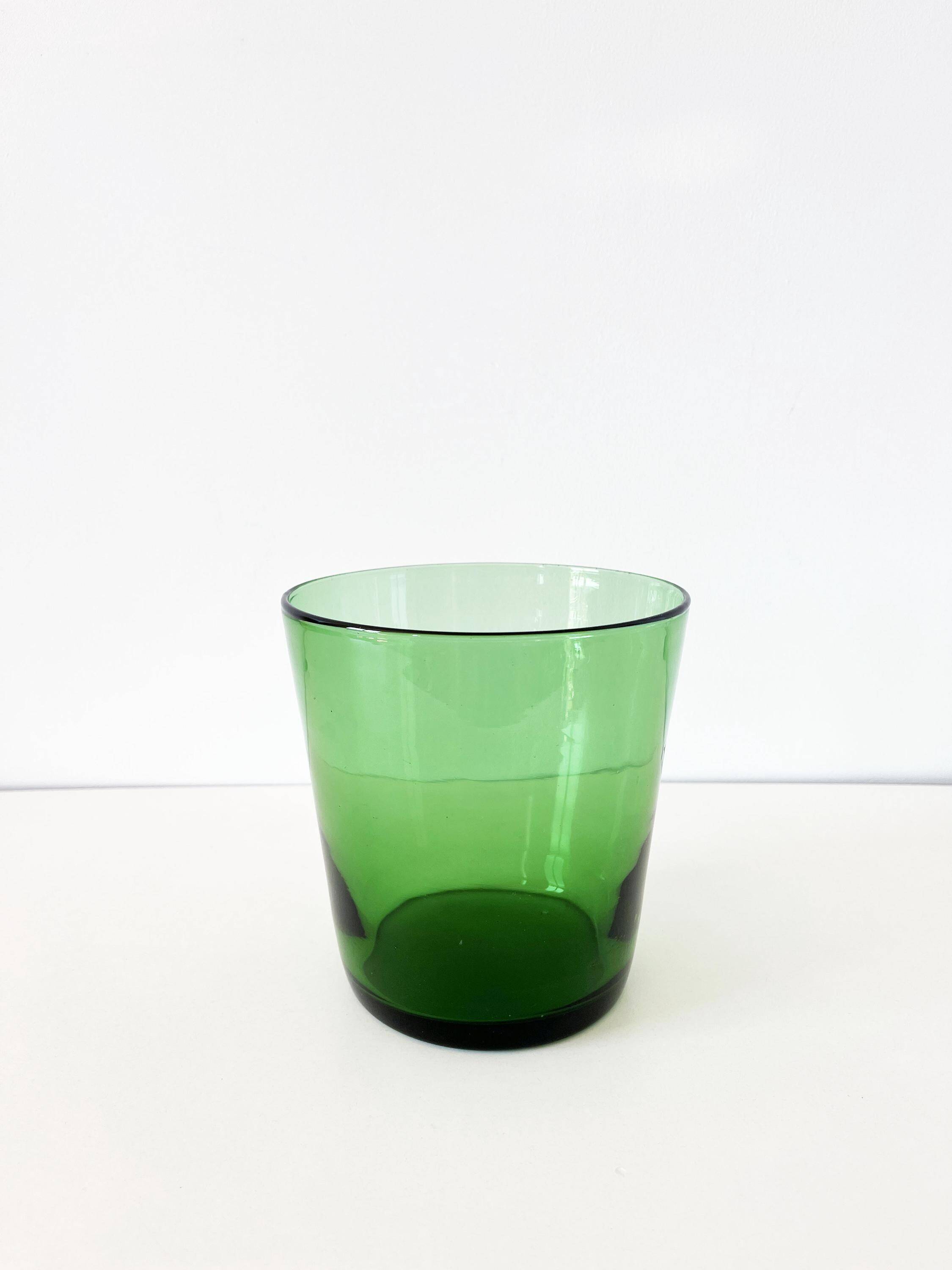 Blown glass plant pot, Empoli, Italy, 1960