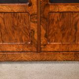 Burl Walnut Bookcase, Restoration Period – Early 19th Century