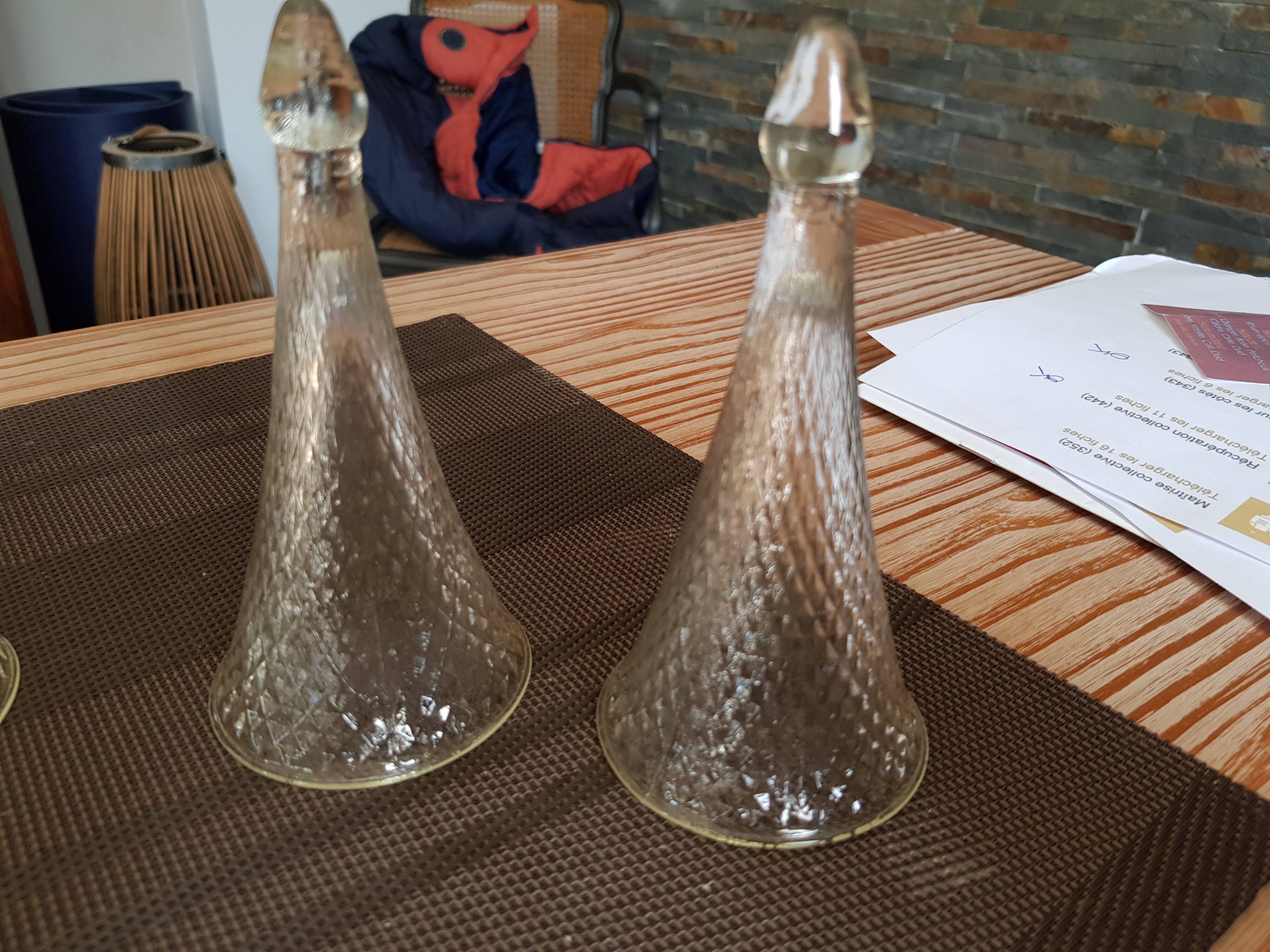 Flutes without feet "pomponettes"