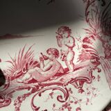 6 assiettes creuses terre de fer jules vieillard bx
