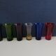 6 verres colorés