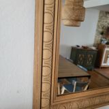 Teak mirror 51x61cm