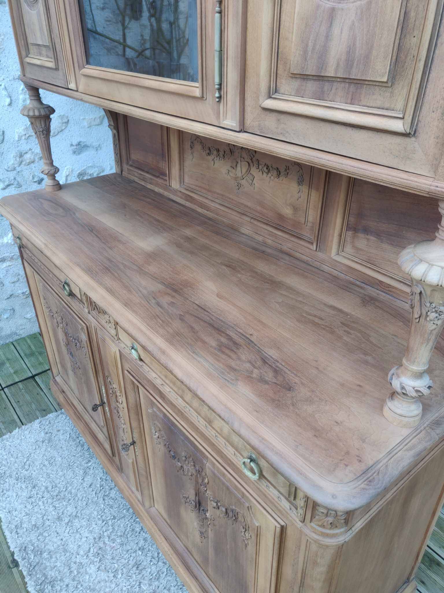 Two carved body dresser