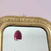 Louis Philippe mirror with ornate frame
