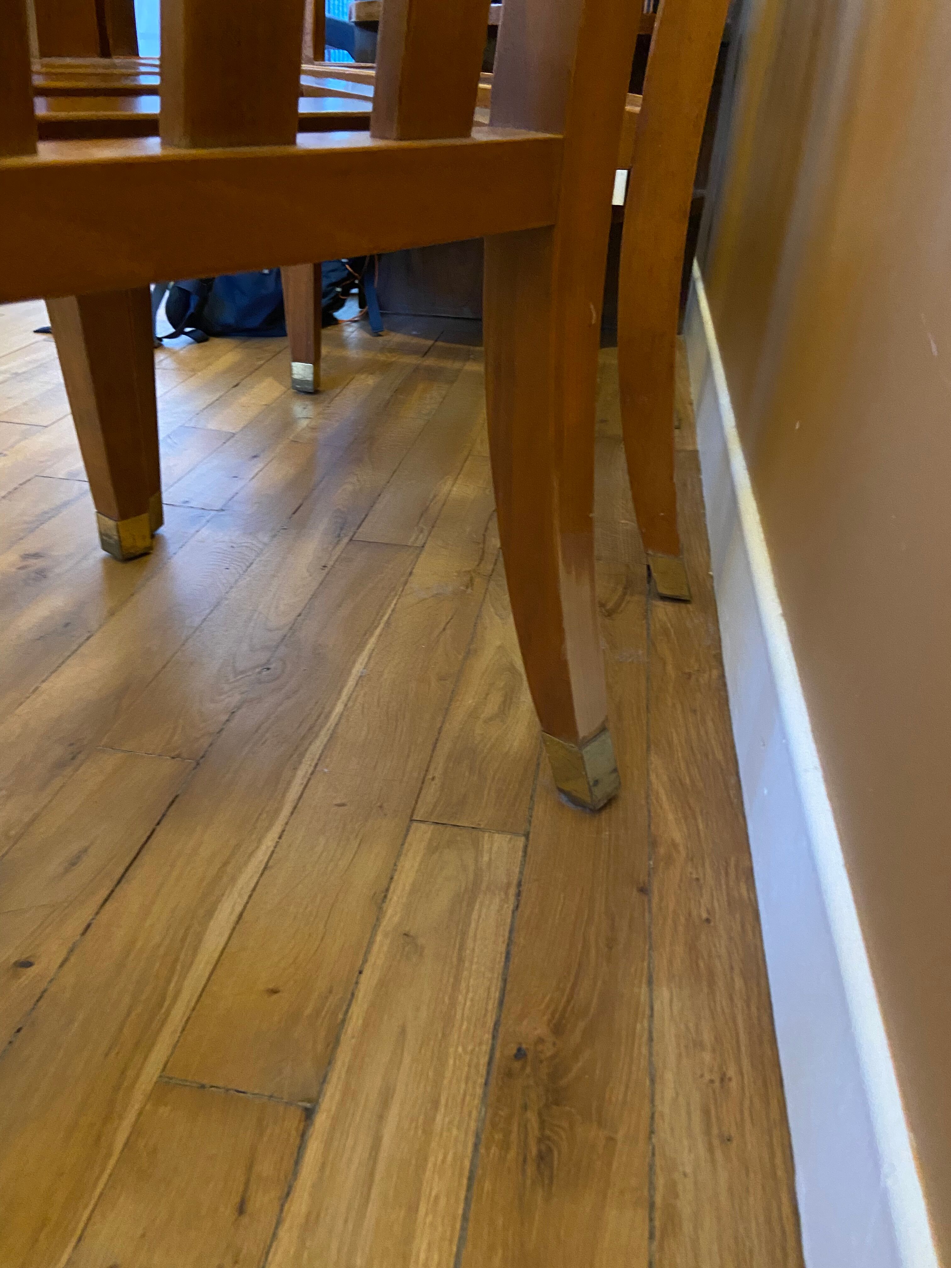 Pair of low armchairs