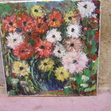Peinture de fleurs  vintage