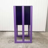 Chaise en métal et plexiglass création unique
