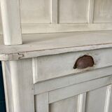 Old white Parisian buffet