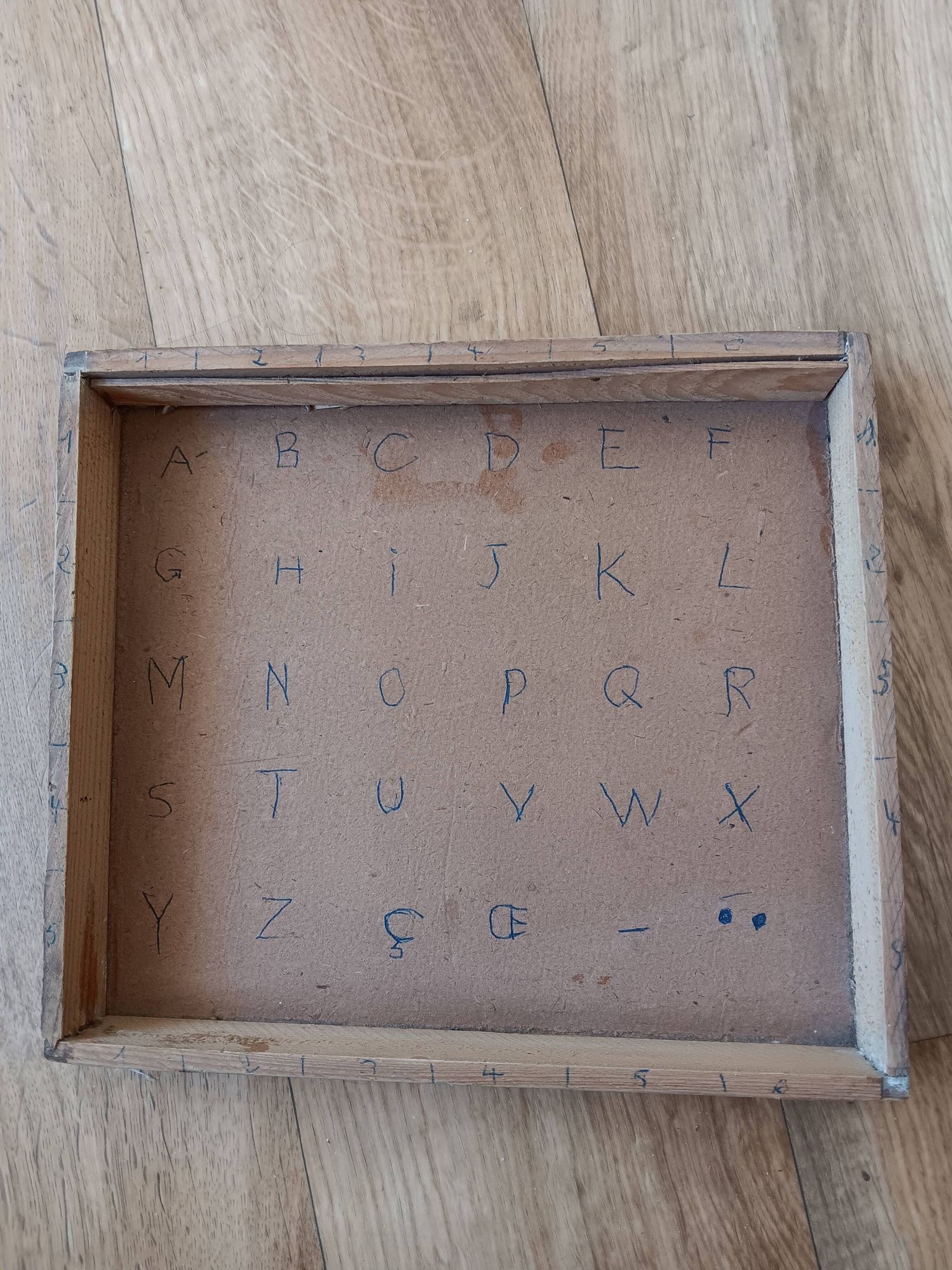 Cubes alphabétiques instructifs, début 20ème siècle